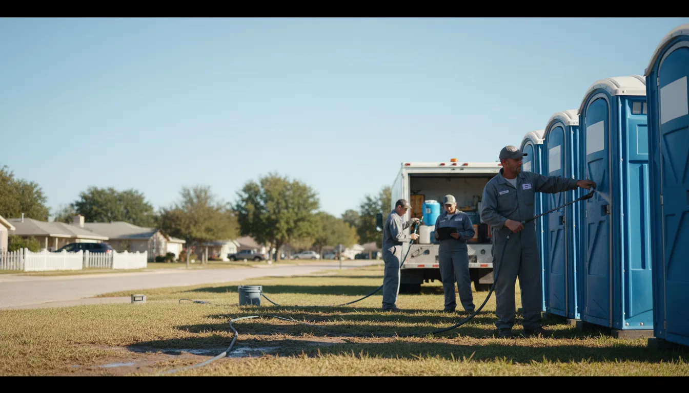 Long-Term Portable Toilet Rental in Avalon, TX near me